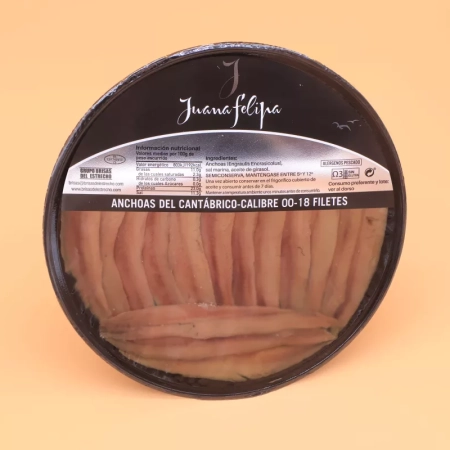 Comprar Anchoas Selectas cantábrico tarrina 18 filetes en Sevilla