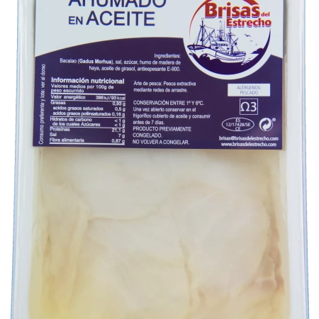 Comprar Bacalao ahumado en aceite 500 grs. en Sevilla