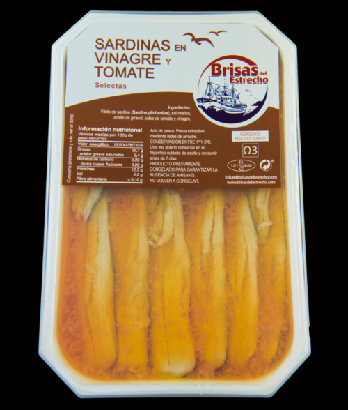 Comprar Sardinas en vinagre y tomate 500 grs. en Sevilla