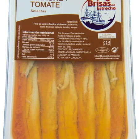 Comprar Sardinas en vinagre y tomate 500 grs. en Sevilla