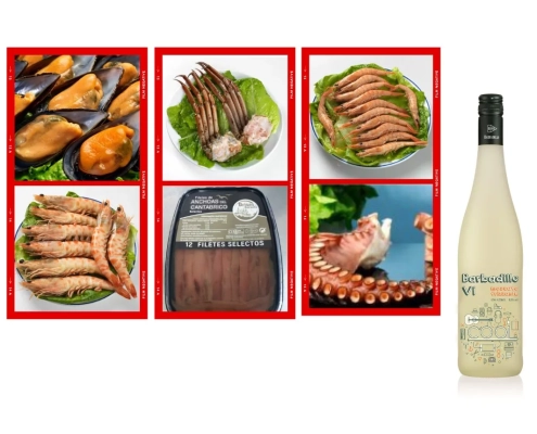 Tienda de Celebra San Valentín Riquísimo con Mariscos del Rey 6 Comprar Celebra San Valentín Riquísimo con Mariscos del Rey en Sevilla