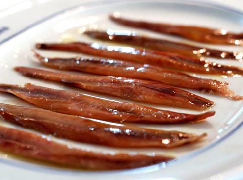 Anchoas del cantábrico