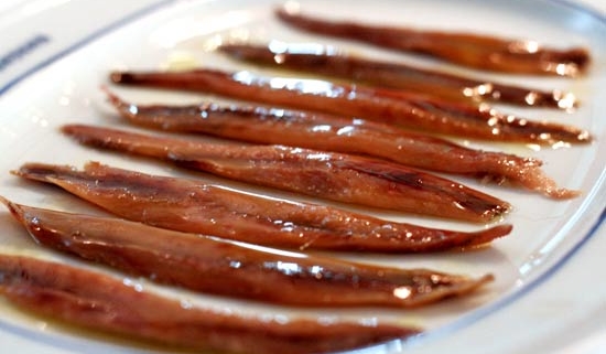 Anchoas del cantábrico